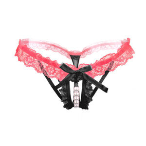 Sexy💕Lace Thongs&G Strings Pearls panty